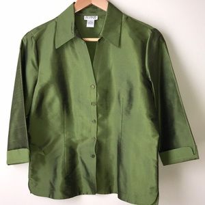 Allison Taylor silk blouse